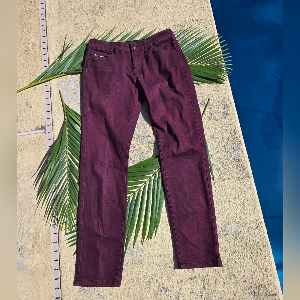 G-Star Men's Deep Burgundy Chinos